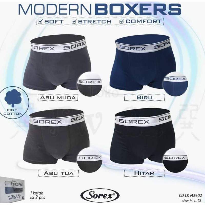 cd boxer pria sorex  3902