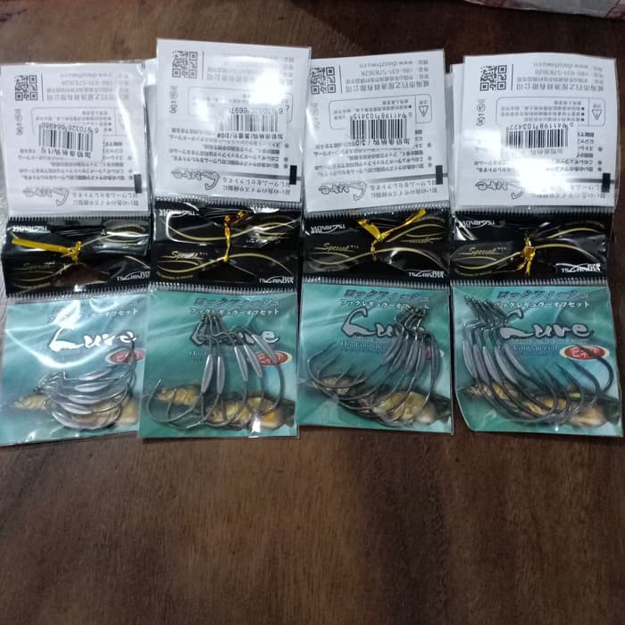 Tsurinoya Worm Hook size 1-2/0-3/0-4/0