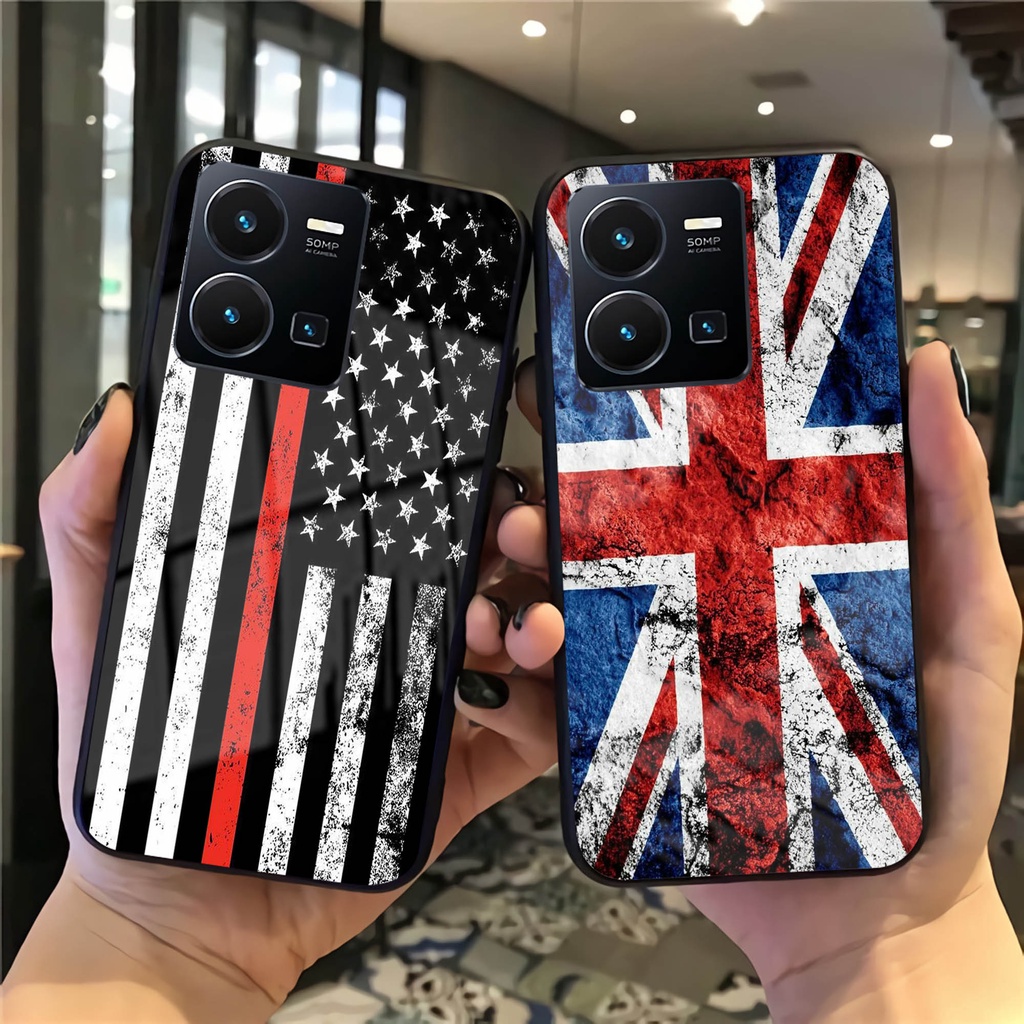 Softcase Glass VIVO Y35 2022 - GK10 - Case HP VIVO Y35 2022 - Case VIVO Y35 2022 - Kesing HP VIVO Y3