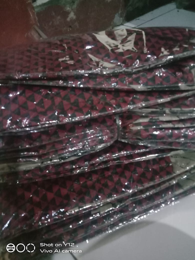 Baju Batik Pria Abadi Batik Kemeja Batik Pria Lengan Pendek Terviral Di Shopee