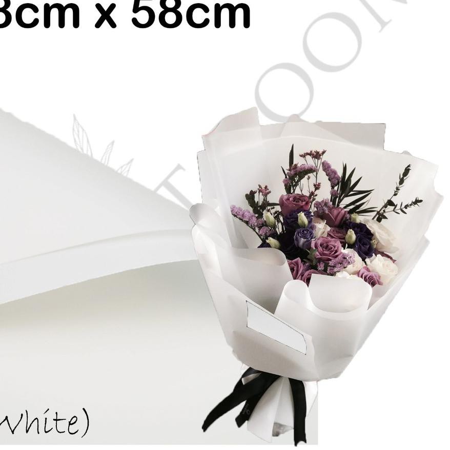 

✥ KL Korean Wrapping 20 lembar (Wrapping Bunga Murah) - cellophane - kertas bunga ❈