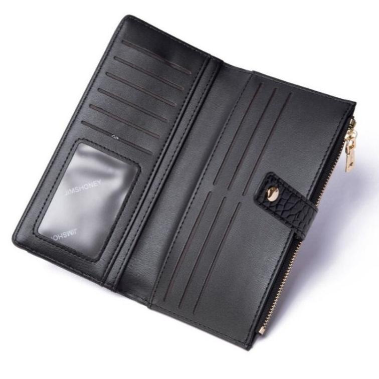 M95E JIMSHONEY NICOLE WALLET Original Jims Honey Ter - Dompet Lipat Panjang Kulit Branded Fashion - 