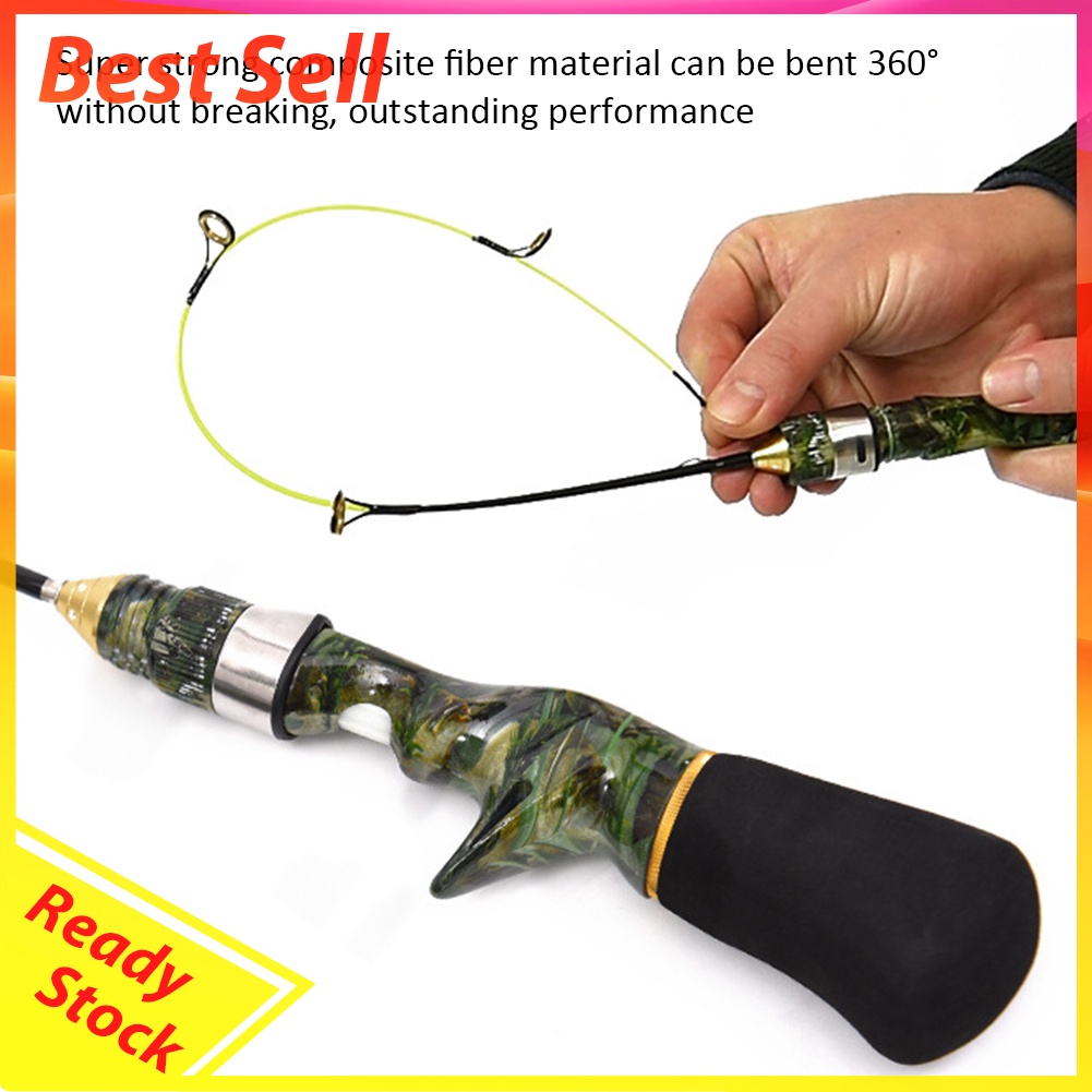 LEO Telescopic Fishing Rod Baitcasting Winter Ice Fishing Travel Sea Pole