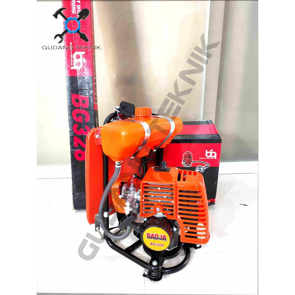 Mesin Potong Rumput BG328 2Tak BADJA / Mesin Pemotong Rumput Padi 2 Tak Gendong  328 - Portable Brush Cutter PADDY REAPER BG-328 BADJA