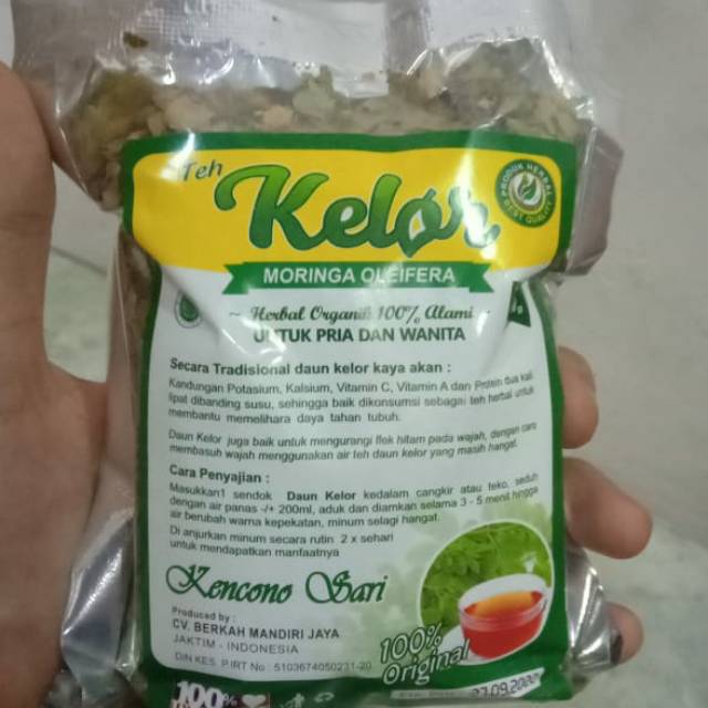 

Teh seduh kelor asli original kencono sari /teh kenconosari kelor seduh