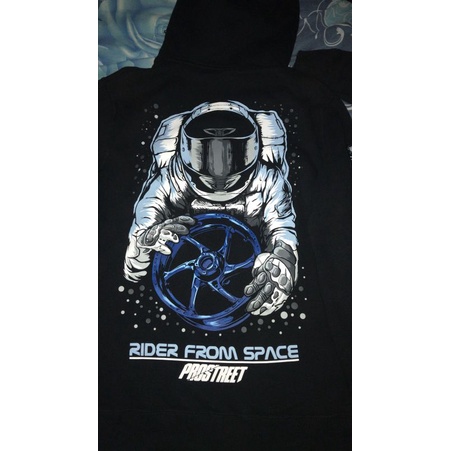 HOODIE PROSTREET RIDER FROM SPACE SECOND LIKE NEW