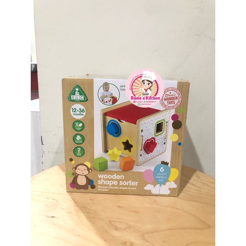 NEW DISC — ELC Wooden Shape Sorter