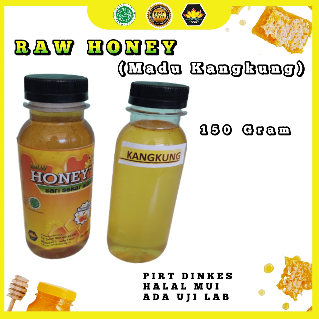 PROMO 150 gram Raw honey/Madu nektar Bunga Kangkung