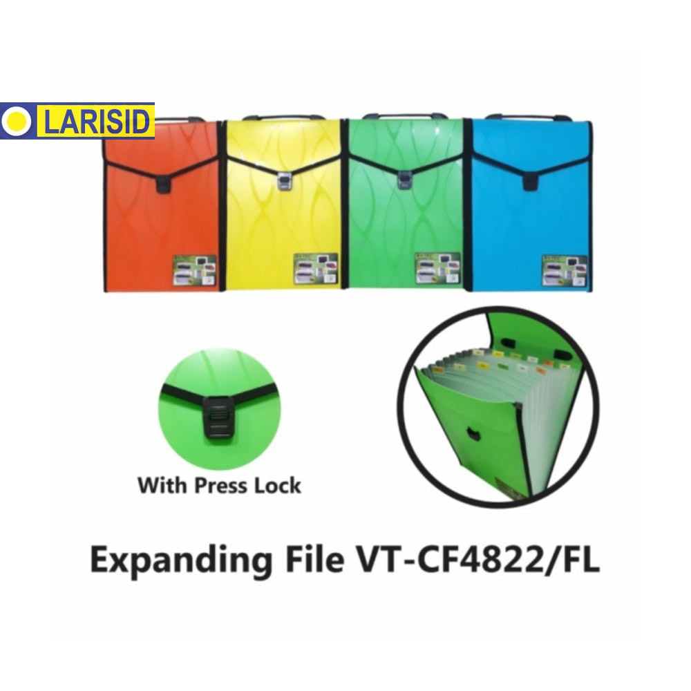 

V-TEC EXPANDING FILEFOLIO -CF 4822 FL STAND