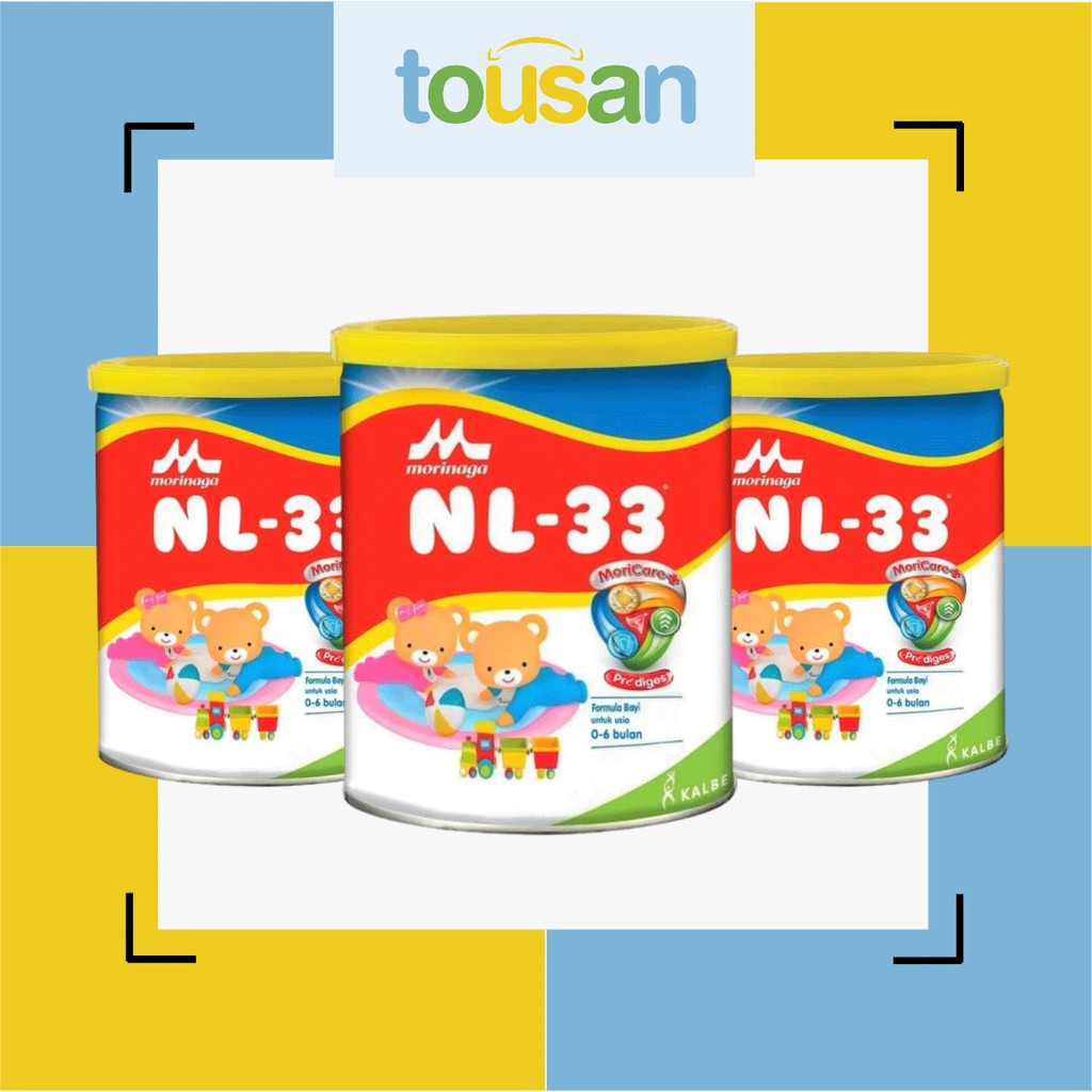 Morinaga NL-33 Non Lactose 33 350 gram Susu Bayi 0-6 bulan