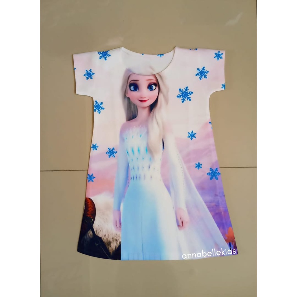 Dress Sc Elsa White