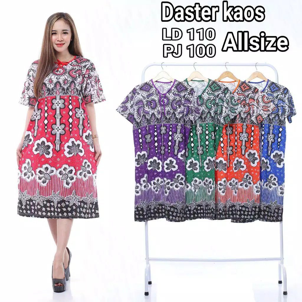 Daster Anak Renda Bahan Rayon Super Adem Baju Anak Dress Anak Mikayla Batik
