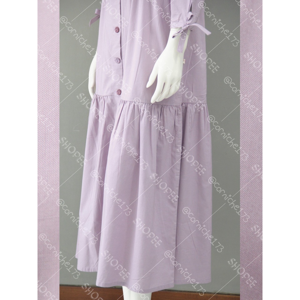 Corniche Gardenia Dress Purple - TB501516