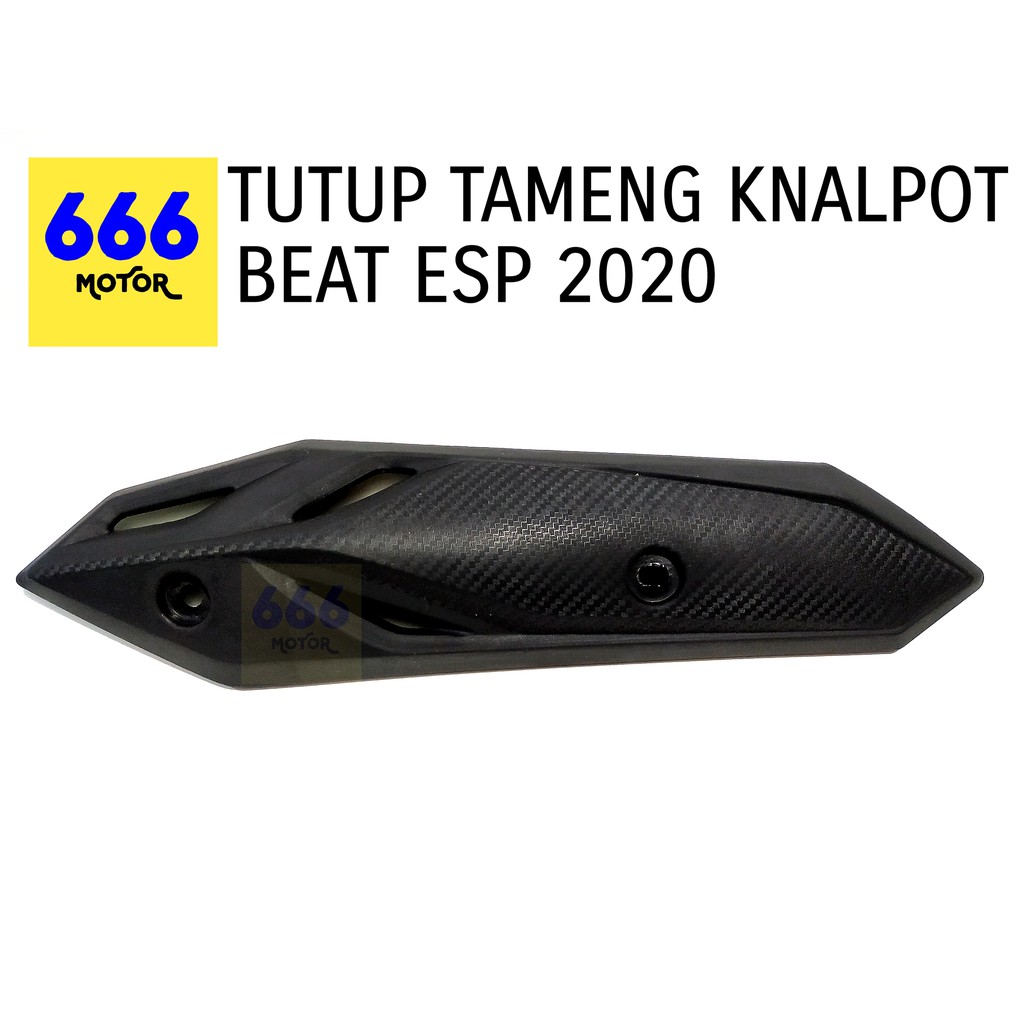 666MOTOR TUTUP KNALPOT / PELINDUNG TUTUP KNALPOT BEAT ESP 2020