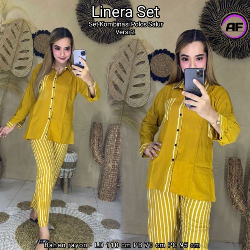 ONESET LURIK KOMBINASI // LINERA ONESET // SET RAYON // BEST SELLER DAN MURAH