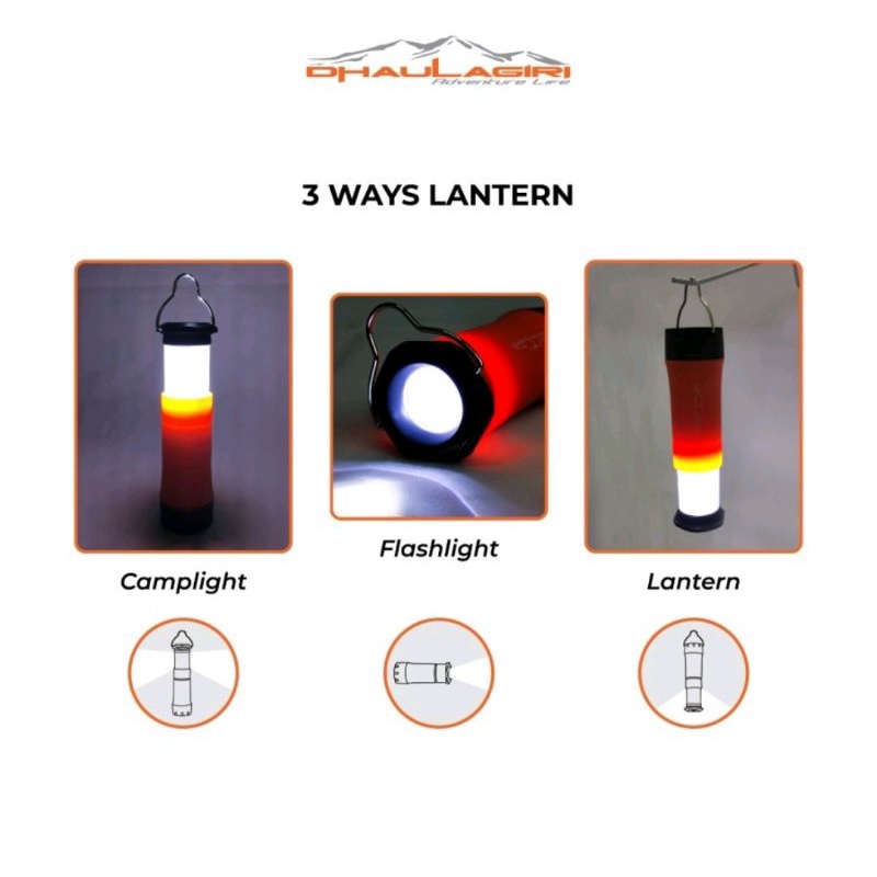 Lampu Tenda Tent Light New 309 Senter Outdoor Camping Dhaulagiri