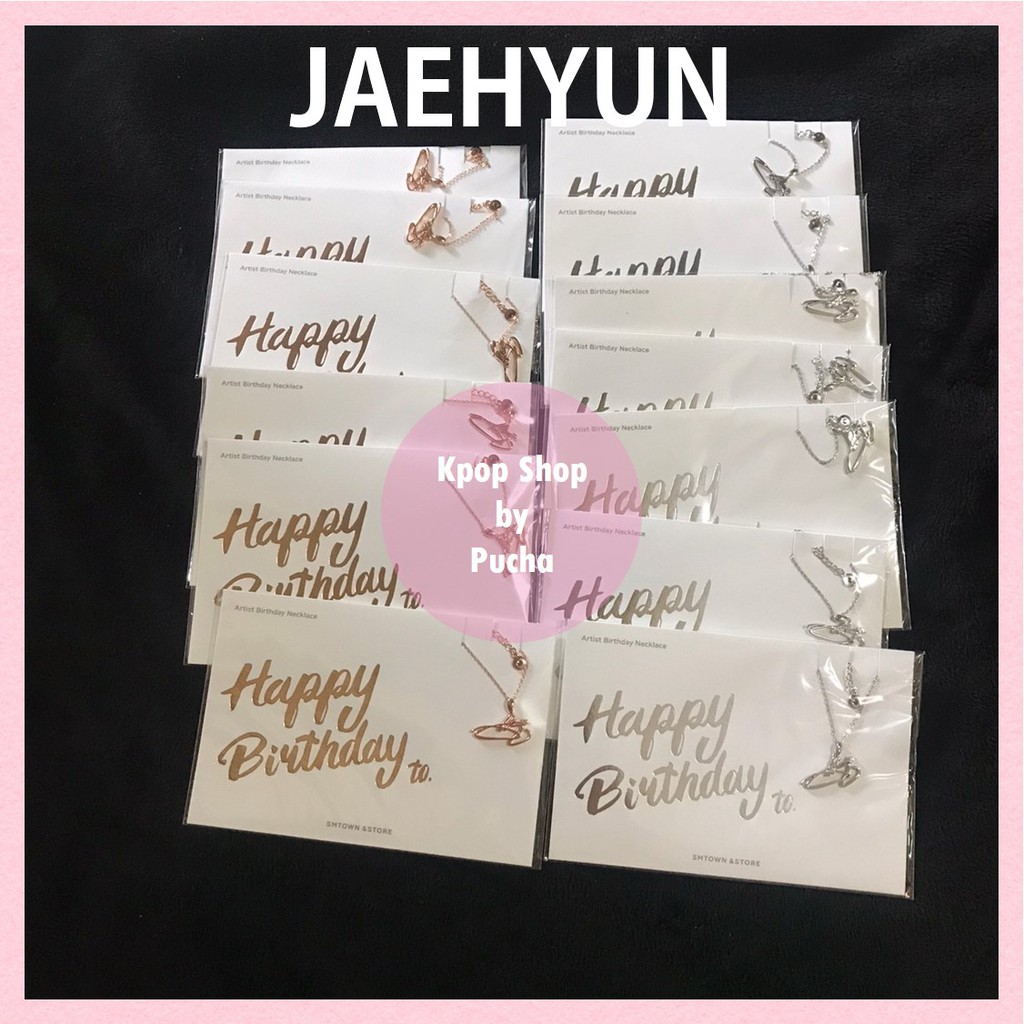 [ READY ] BIRTHDAY NECKLACE JAEHYUN NCT