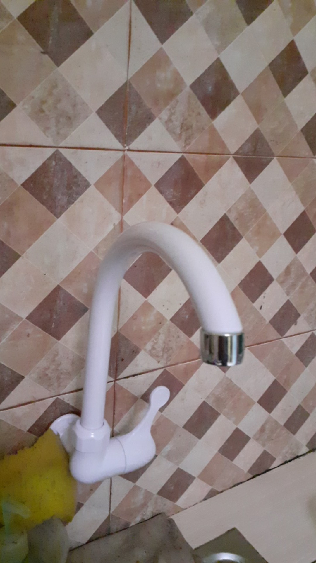 Kran Air Angsa Soligen Plastik Pvc Engkol -keran Air  Bagus Murah - Kran Bak Cuci Piring - Keran Bak