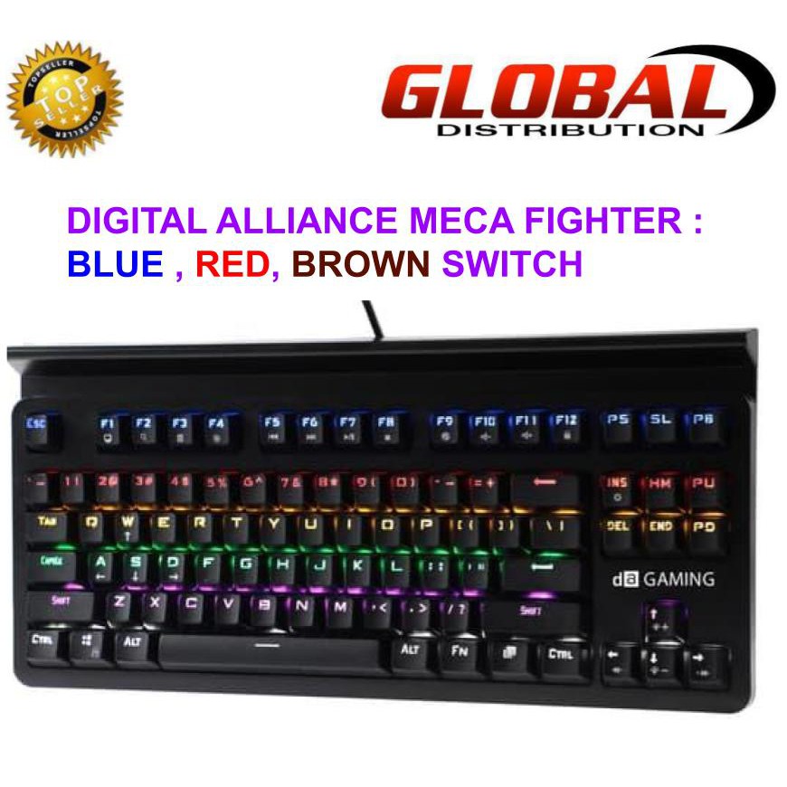 Keyboard Digital Alliance Meca Fighter / Keyboard DA Meca Fighter / Keyboard Gaming Digital Alliance