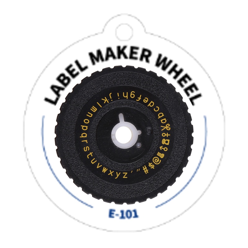 Btsg Untuk Motex E101 Mini Printer Pengganti Motex E101 Label Maker Wheel 9mm Untuk Letter Printing Manual Imprinting