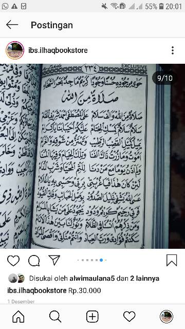 Exclusive effulgent sholawat 1000.000