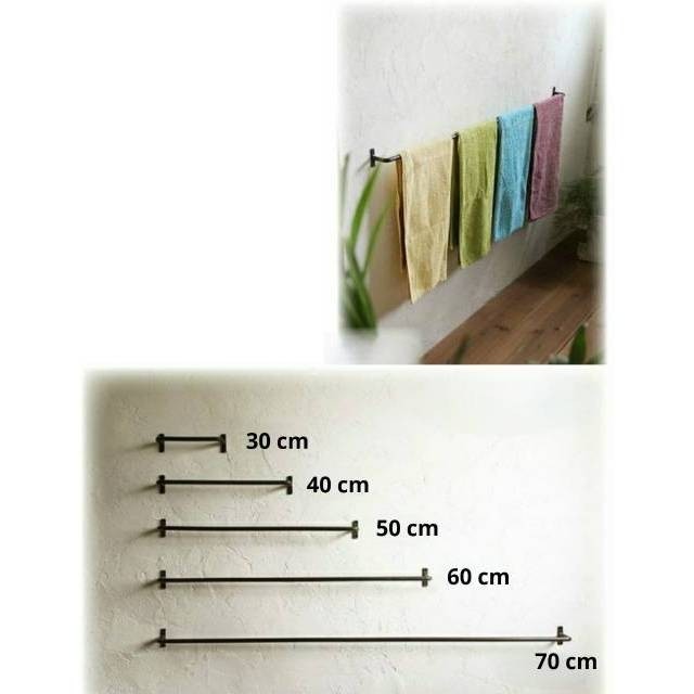 Gantungan Handuk Dinding Jemuran Dinding, Gantungan Dapur Multifungsi