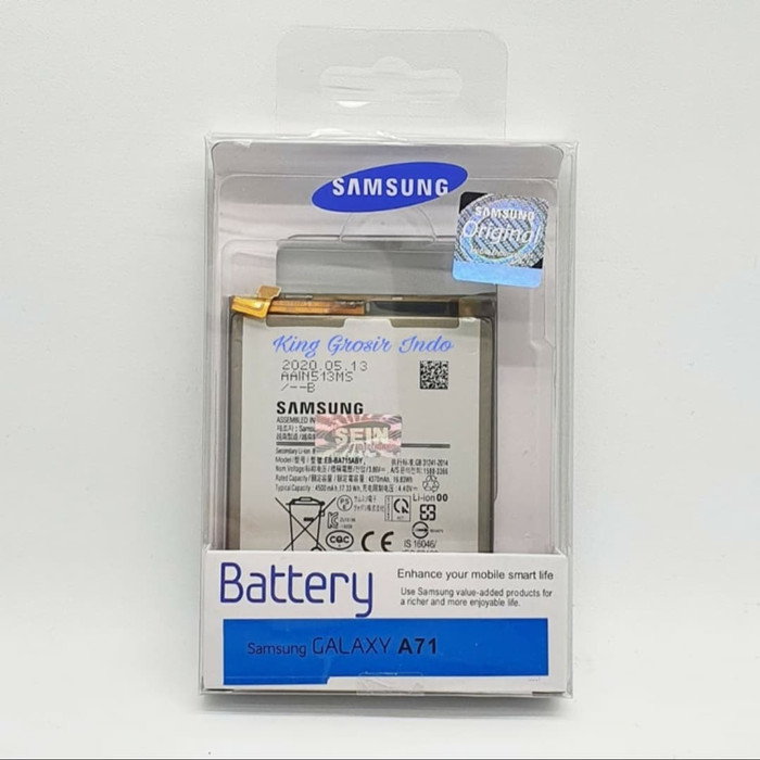 Baterai Samsung Galaxy A71 Original 100% Battery Batre