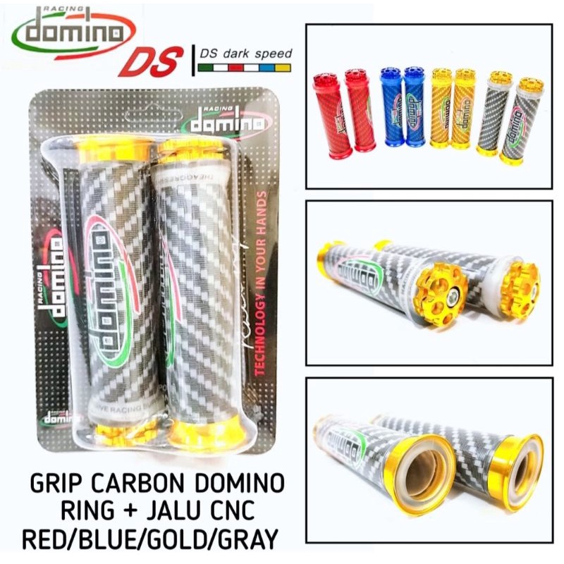 Handgrip carbon domino ujung ring cnc