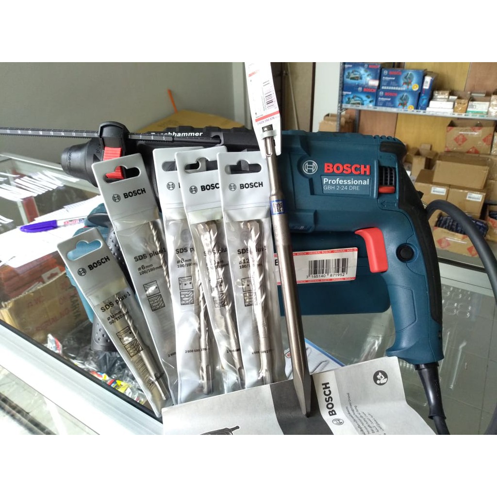 Mesin Bor Beton BOSCH GBH 2-24 DRE / Rotary Hammer GBH 2-24 DRE BOSCH
