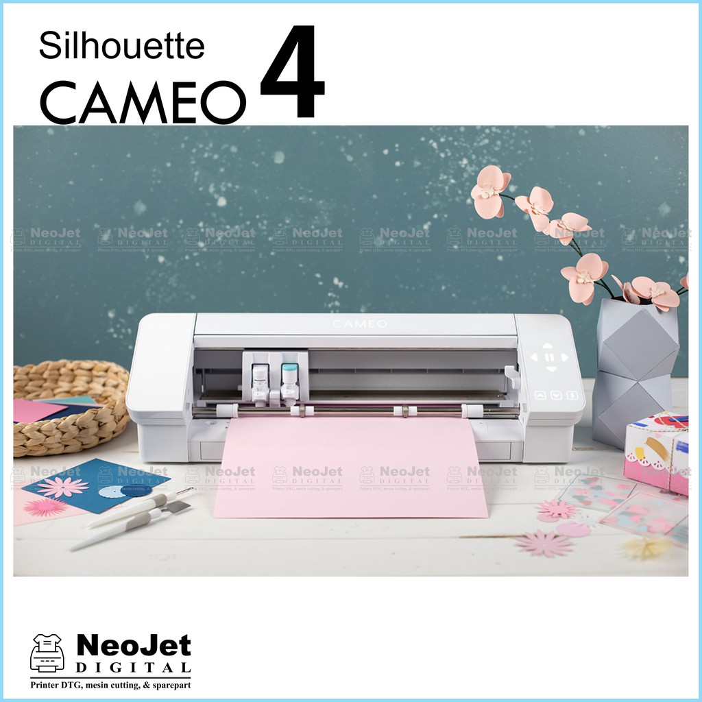  Mesin  Cutting  Sticker Silhouette Cameo 4 Alat Sablon 