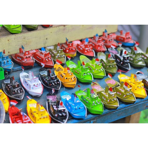 Mainan Perahu Kapal Jadul Otok Otok Ukuran Besar Shopee Indonesia