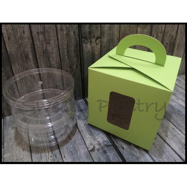 

Best Price - Packaging Kue Kering , Box Kue Kering Model Tenteng Uk Toples 500Gr