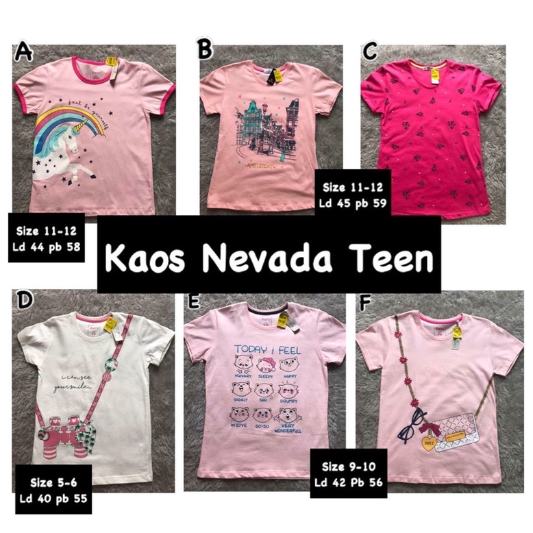 Kaos Nevada Teen