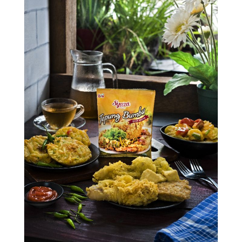 

Tepung Bumbu Syaza Kriuk Original