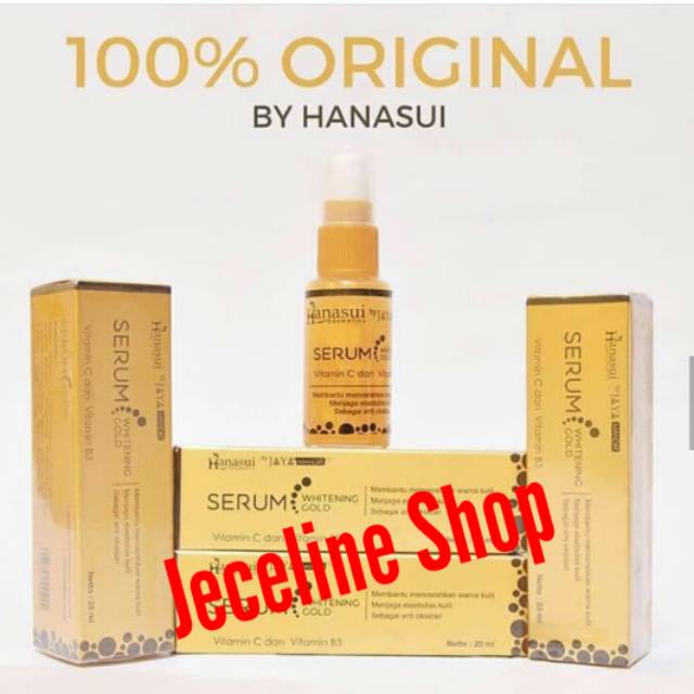 Serum Gold Hanasui Original ( NEW PACK )