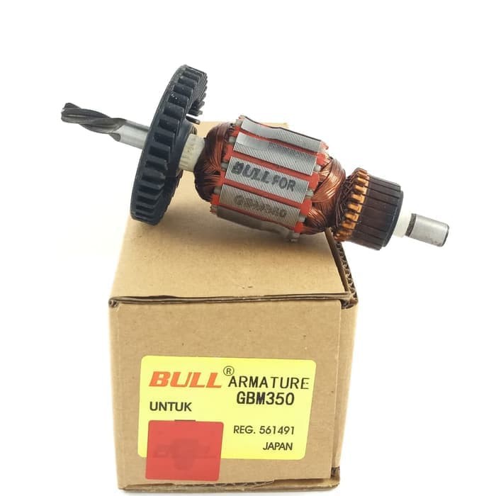 BULL ARMATURE GBM 350 ANGKER ROTOR BOR BOSCH