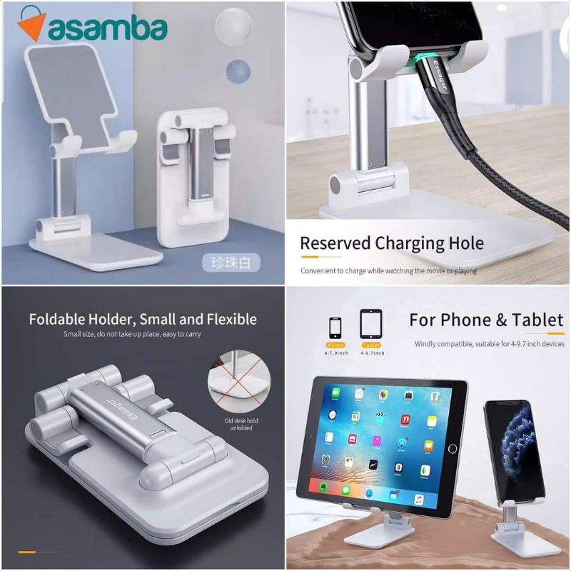 PENYANGGA HP LIPAT FOLDABLE MOBILE PHONE HOLDER/HOLDER HP TEMPEL