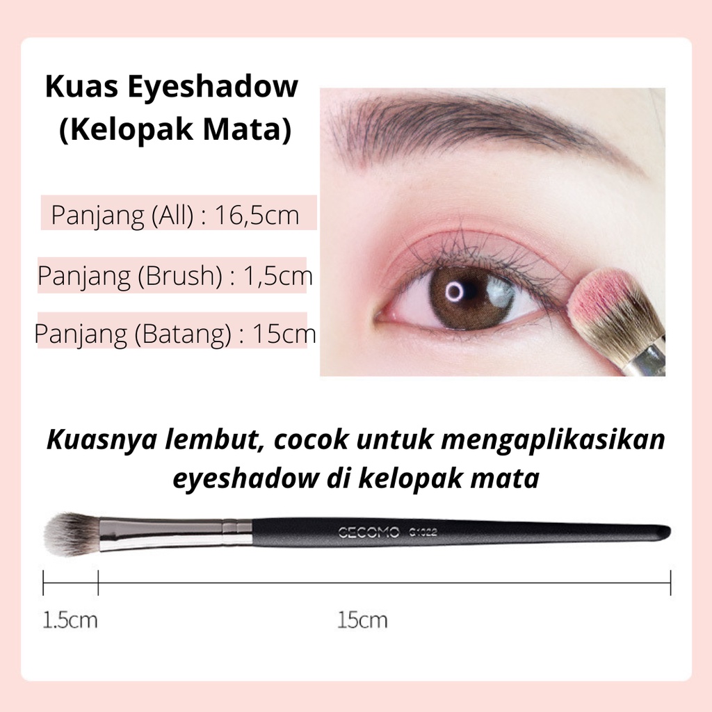 Citadeal - Eye Brush, Kuas Eyeshadow, Kuas Makeup