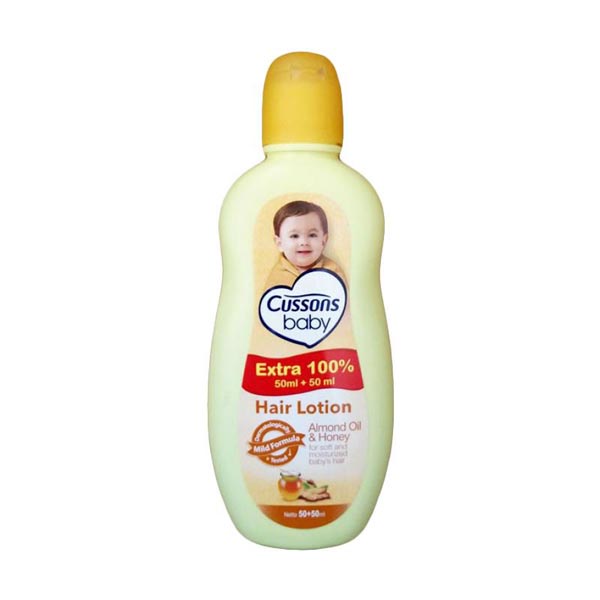 [50+50ML] Cussons Baby Hair Lotion 50+50ml | Lotion Bayi | Lotion Rambut Bayi | 100ML