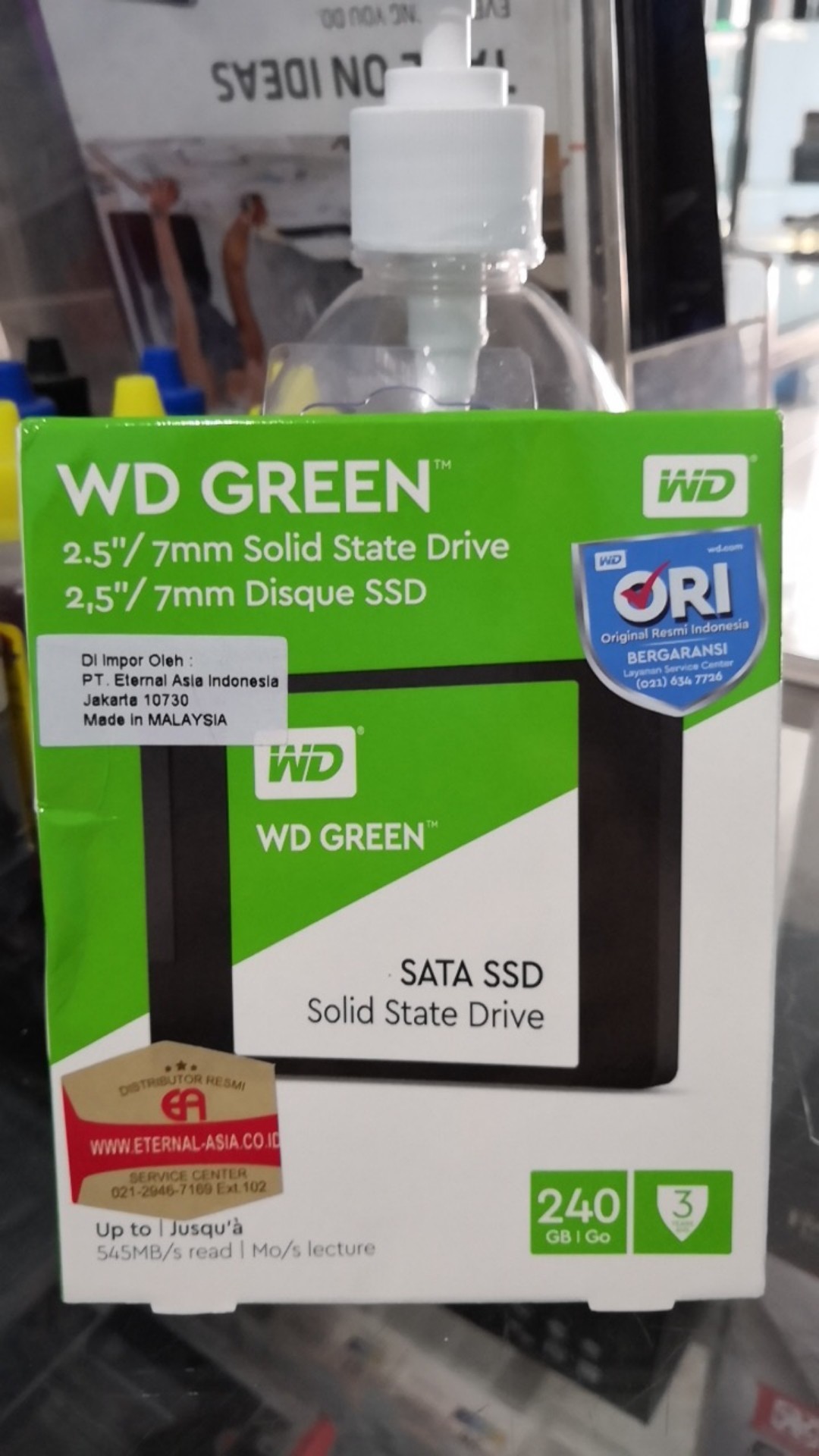 WD Green SSD 240GB Sata 3 - WDC Green 240 GB 2.5" | Shopee