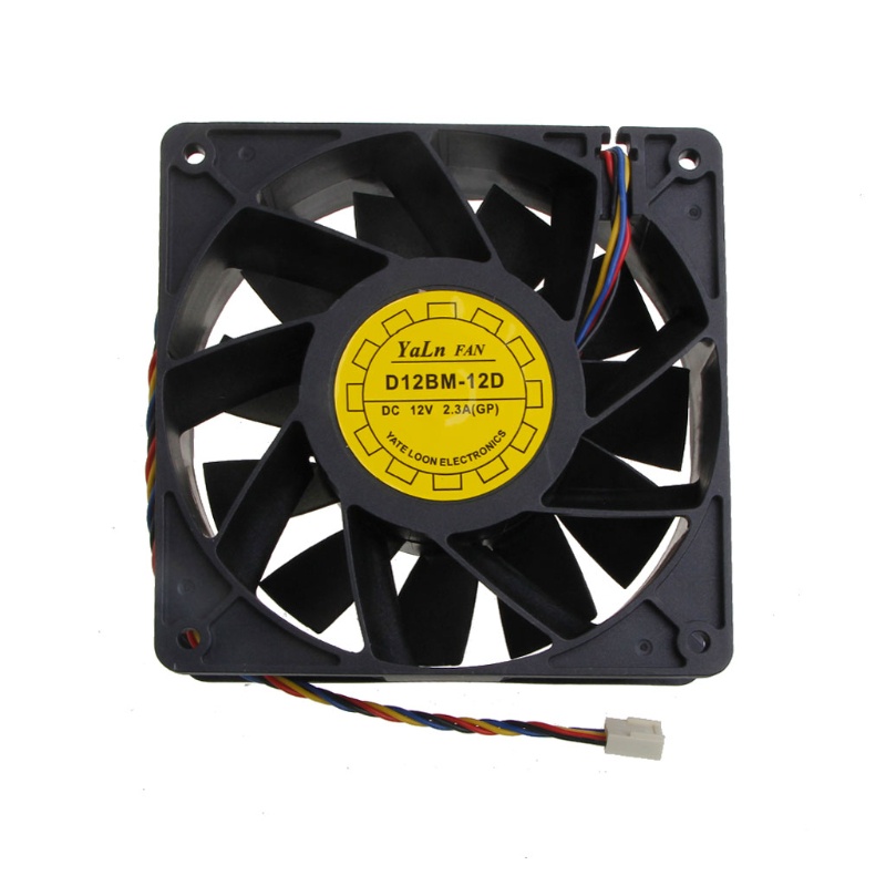 Bt Untuk DC Brushless Fan D12BM-12D 12CM Cooling Fan 120mm DC12V 2.3A Kipas Pendingin CPU 120x120x38mm 4P Dual Bearing4700 r