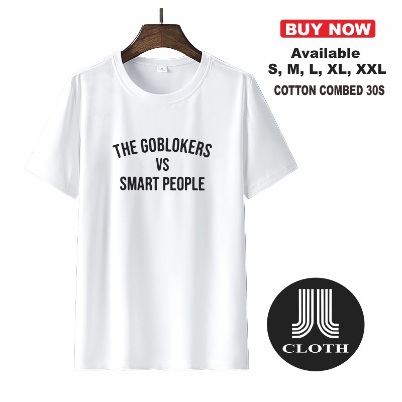 Kaos Bobon Santoso The Goblokers Vs Smart People Dengan Logo blakang Baju Premium Terbaik