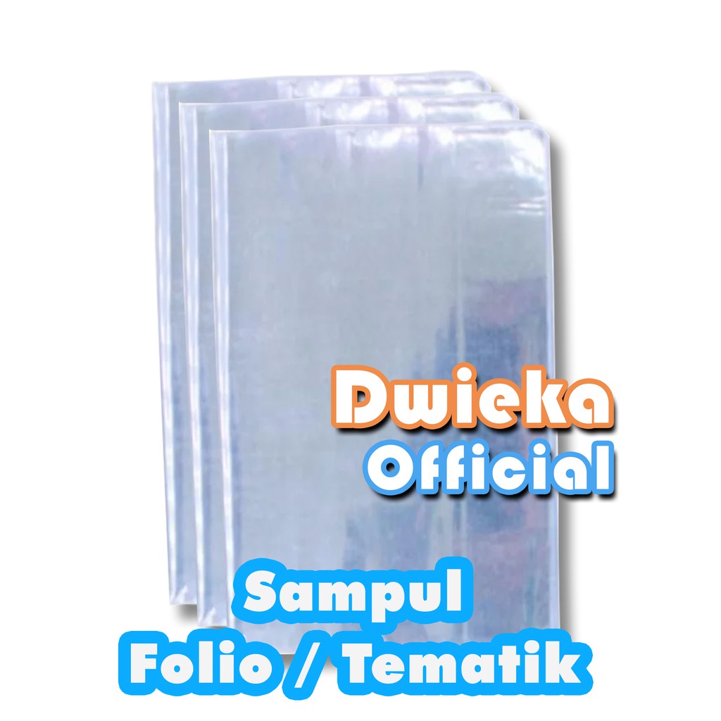 Jual Sampul Plastik Buku Folio dan Buku Tematik 10 Pcs | Shopee Indonesia