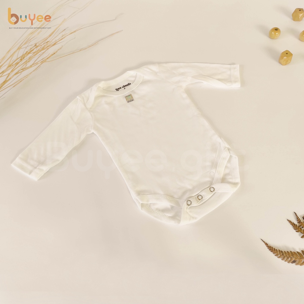 Baby Jumper | Baju Bayi Lengan Panjang Polos | Jumpsuit bayi 0-6 bulan