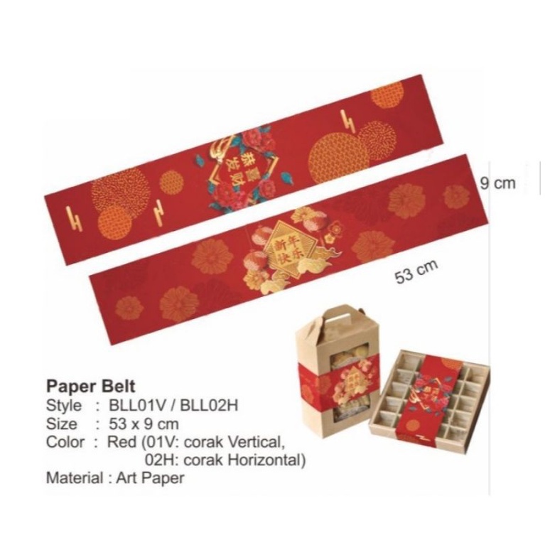 

Paperbelt Imlek Sincia Chinese New Year