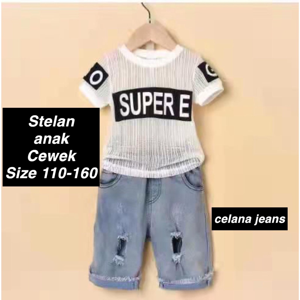 (LOLI-JKT) BS-150 STELAN ANAK CEWEK SUPER E SIZE 110-169