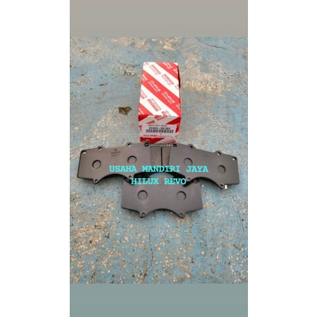 KAMPAS REM DEPAN HILUX REVO FORTUNER BRAKE PAD HILUX REVO 04465-0K360