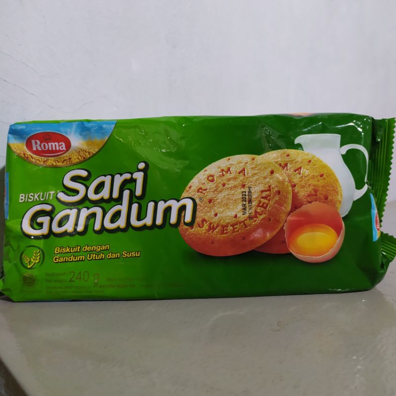 

Roma biskuit sari gandum 240g