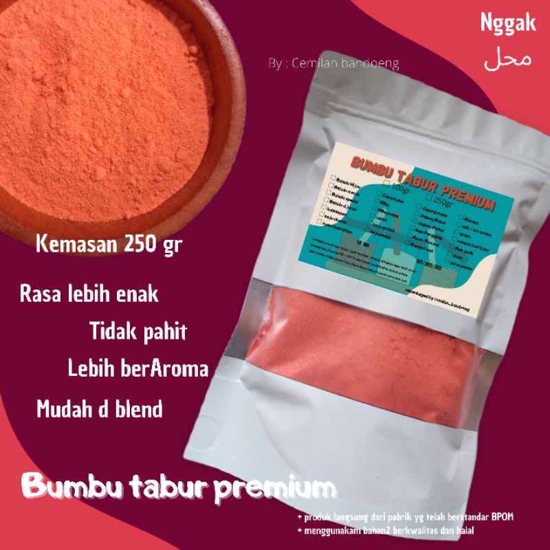 BUMBU TABUR PREMIUM KEMASAN 250GR