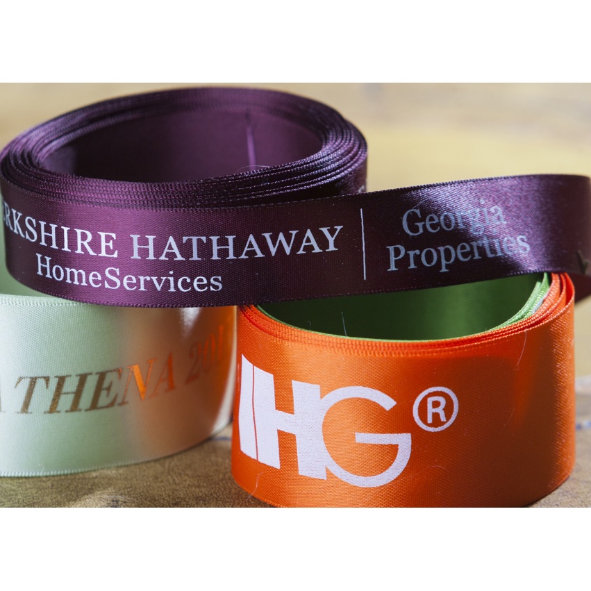 Pita Sablon besar | Pita Custom | Custom Logo | Pita Besar | Pita Hampers | Pita Branded |